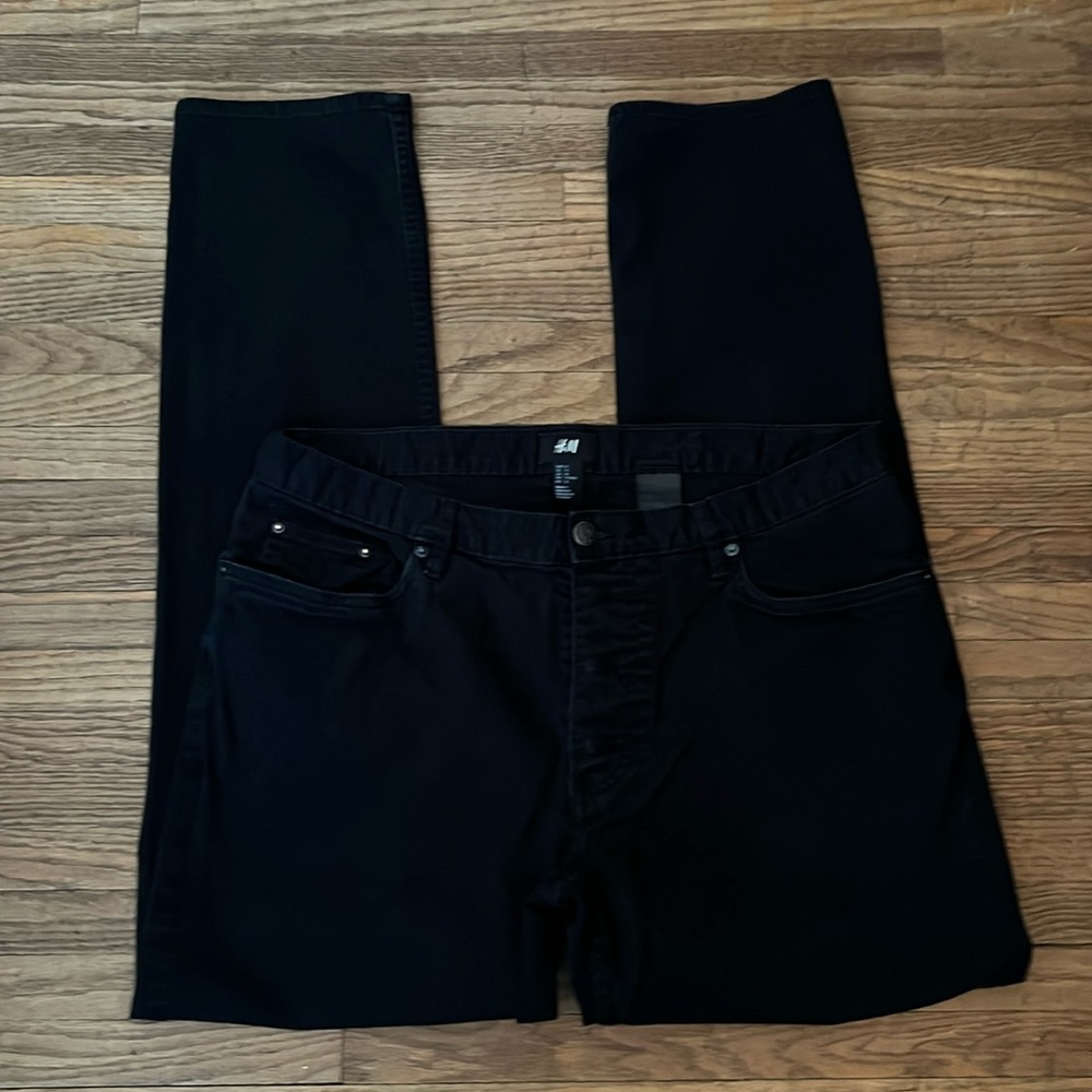 Men’s H&M Button Fly Slim Straight Jeans